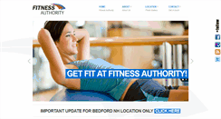 Desktop Screenshot of fitnessauthority247.com